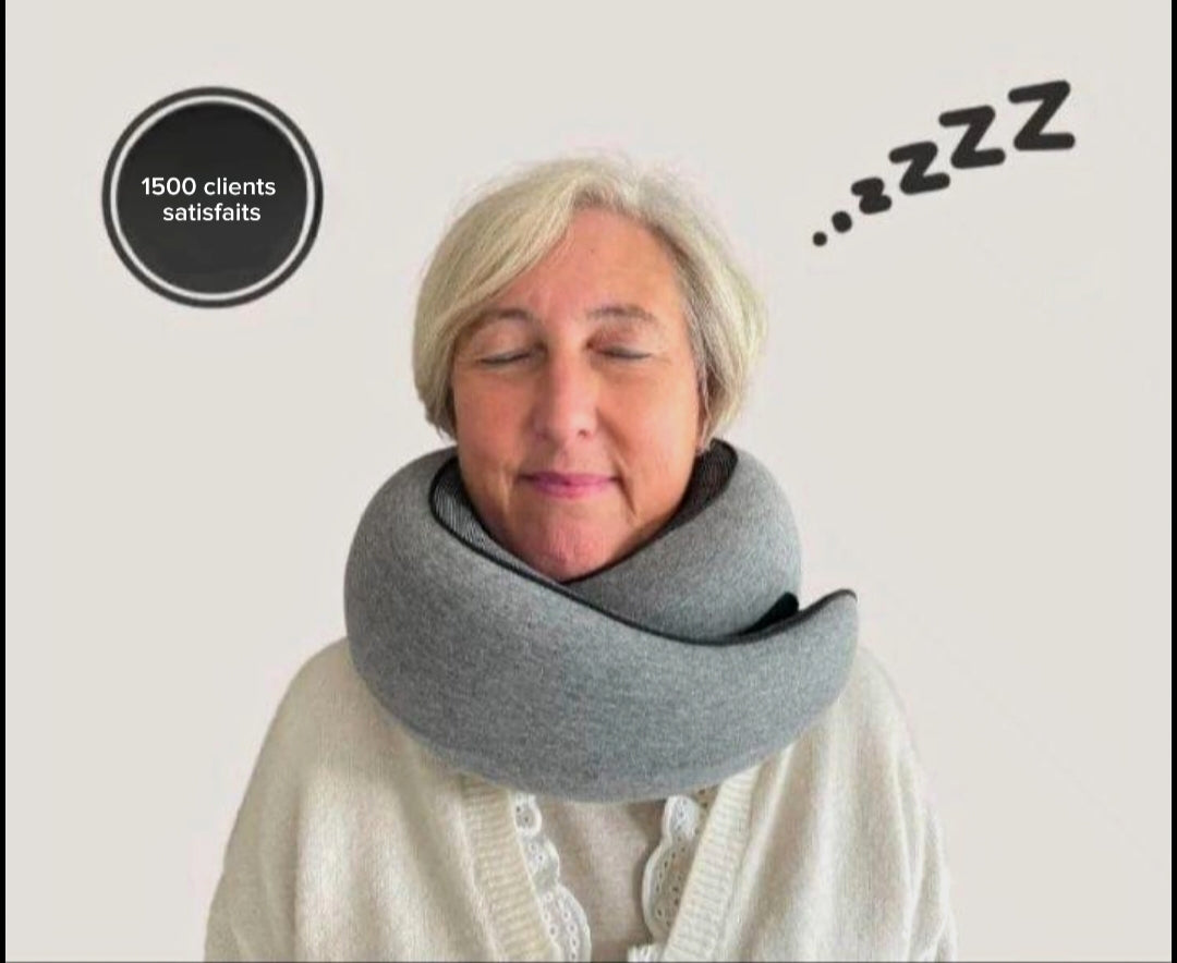 KussenBuddy™ - Nekkussen voor op reis TERUG 2
