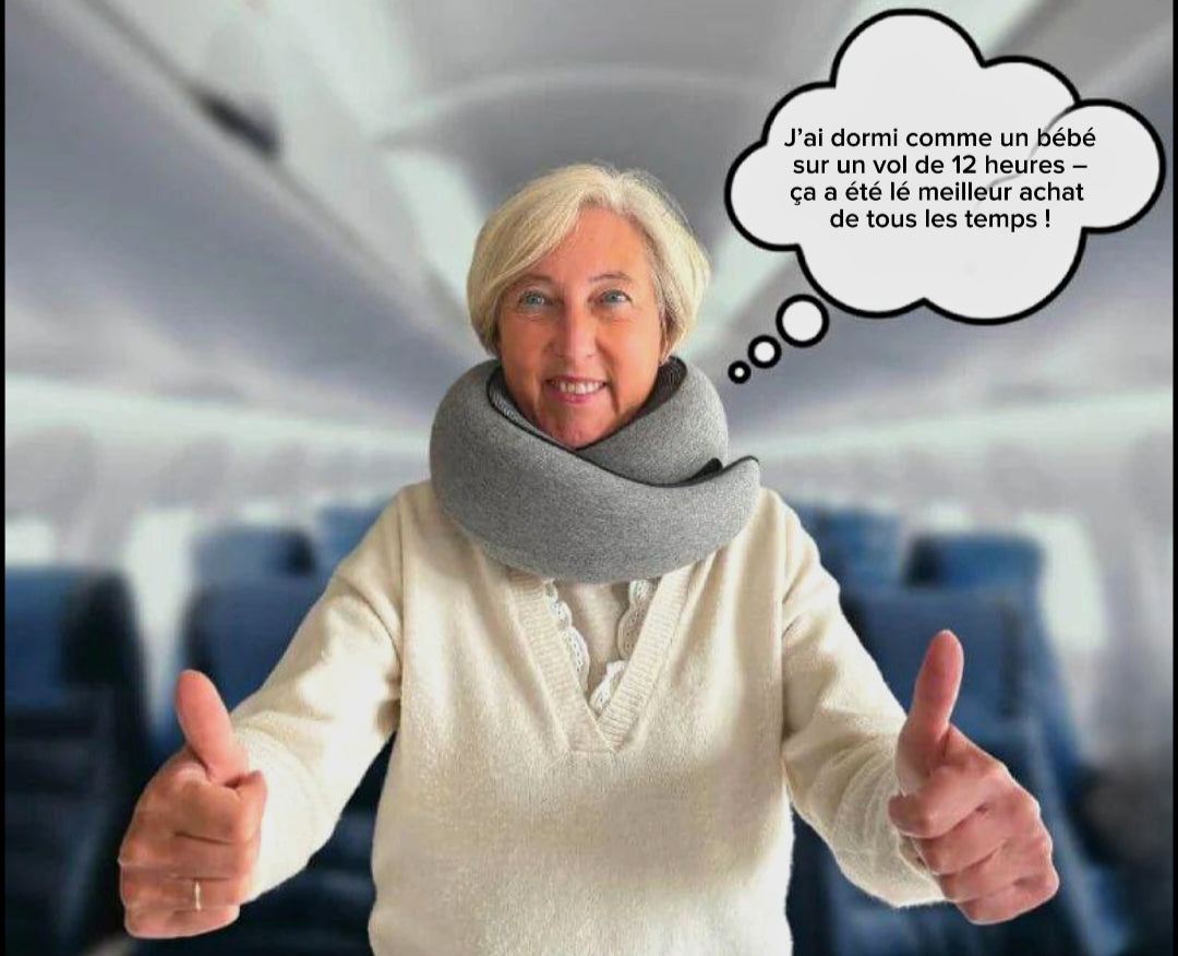 PillowBuddy - Oreiller cervical pour les voyages